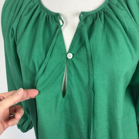 Emerson Fry Lucy blouse top shirt in meadow green XXS (XS-S)